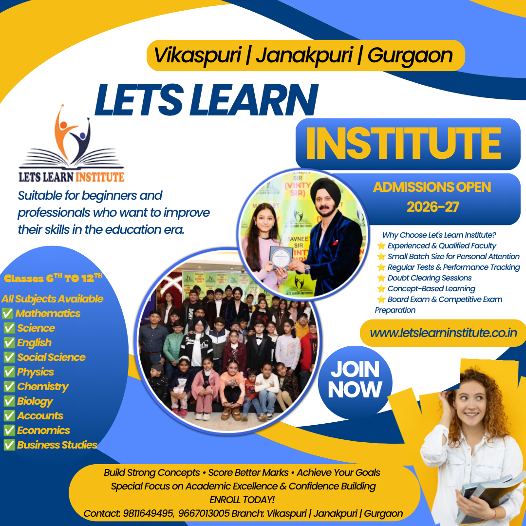 best coaching classes in west Delhi